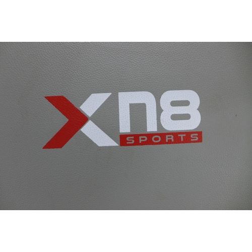 2279 - An XN8 Sports crash mat and an AB Toner abdominal cruncher sit up machine