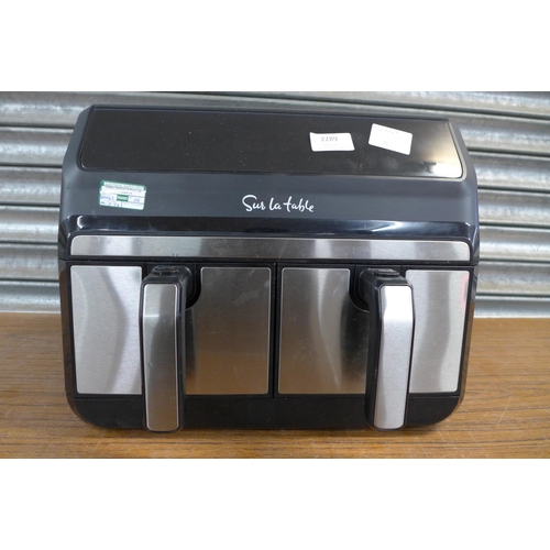 2289 - A Sur La Table duel basket digital air fryer - model SLT-1802