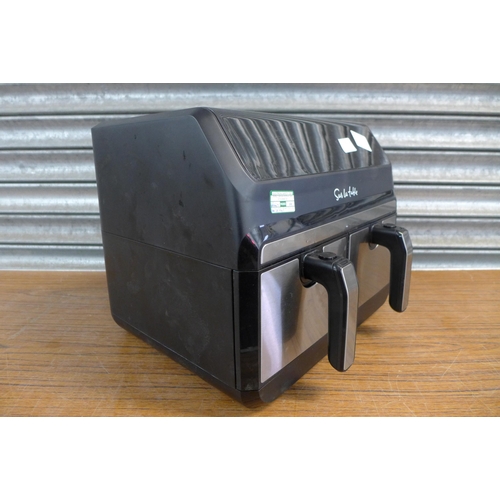 2289 - A Sur La Table duel basket digital air fryer - model SLT-1802