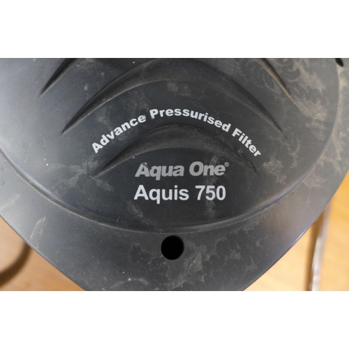 2293 - An Aqua One Aquis 750 240v 21w fish tank filter