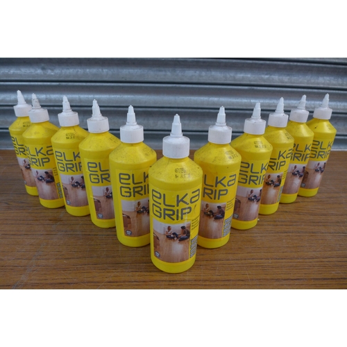 2312 - 11 x 500ml Elka Grip engineered wood flooring adhesive