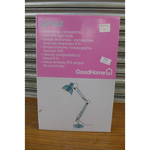 2314 - A Good Home Ginaz anglepoise style desk lamp (unused)