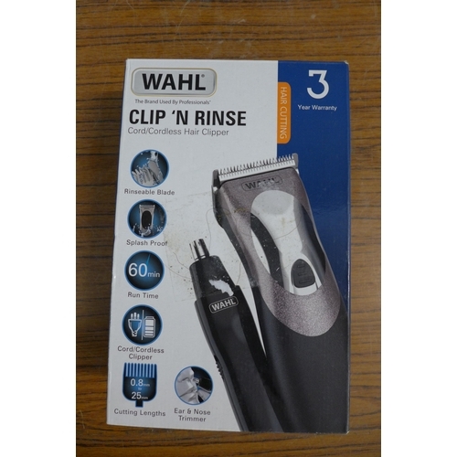 2287 - A Wahl Clip ‘N’ Rinse cordless hair clipper/grooming kit and 2 Oral B kids Frozen electric toothbrus... 