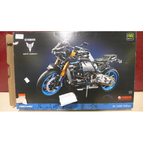 3068 - Lego Icons Wild Flowers, Lego Technic Yamaha Motorbike - Incomplete, Original RRP £119.99 + VAT    (... 