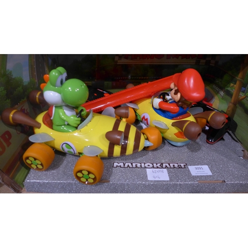 3091 - Techno Gears Marble Mania, Qty Of Mario Kart R/C Karts, Snuggable Teddy, X Kites Super-Sized Manta R... 