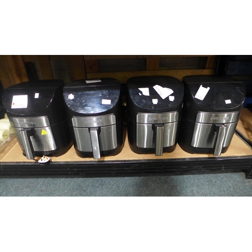 3098 - Four Gourmia Air Fryers 7Qt (315-69, 159, 229, 249) *This lot is subject to VAT