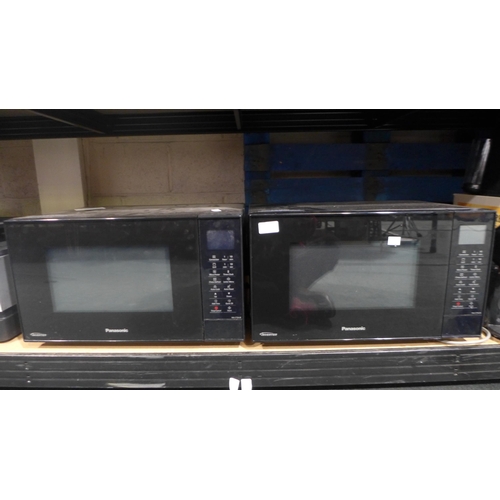 3103 - 2x Panasonic Combi Mircowaves (316-263,342) *This lot is subject to VAT