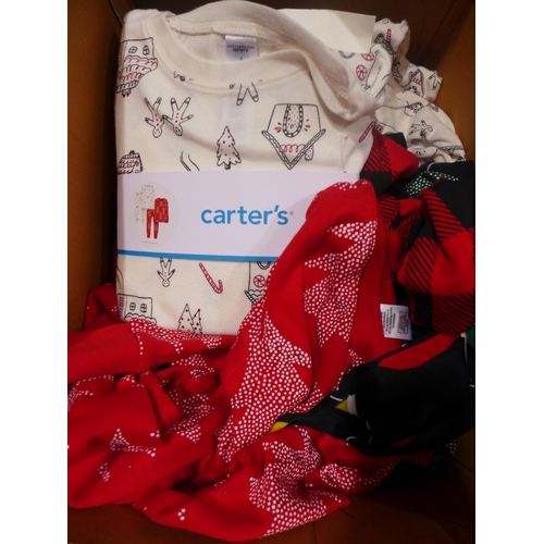 3107 - Large assortment of kids Carter's loose sleepwear - mixed sizes * This lot is subject to vat