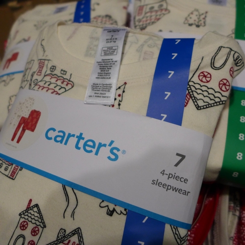 3112 - Assorted kids Carter's loose sleepwear - mixed sizes * This lot is subject to vat