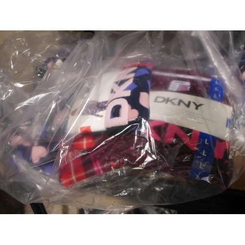 3115 - Ladies assorted PJ sets incl mainly DKNY - mixed styles and sizes  * This lot is subject to vat