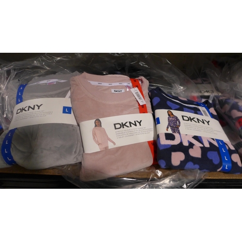 3116 - Ladies assorted PJ sets incl mainly DKNY - mixed styles and sizes  * This lot is subject to vat