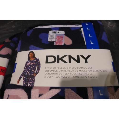 3119 - Ladies assorted PJ sets incl mainly DKNY - mixed styles and sizes  * This lot is subject to vat