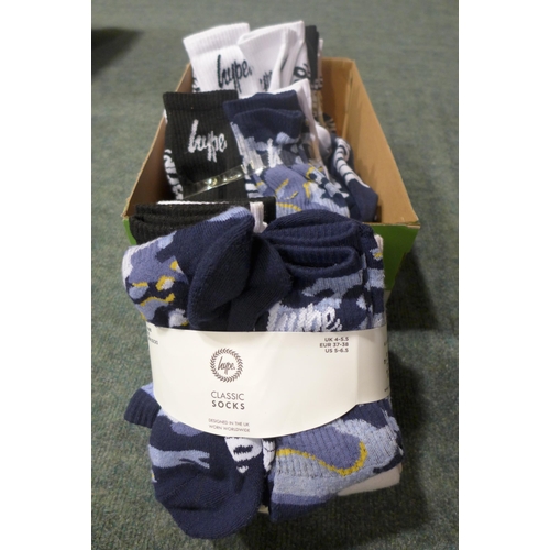 3121 - Large quantity of kid's Hype socks - various sizes, styles and colours  * This lot is subject to vat