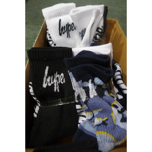 3121 - Large quantity of kid's Hype socks - various sizes, styles and colours  * This lot is subject to vat