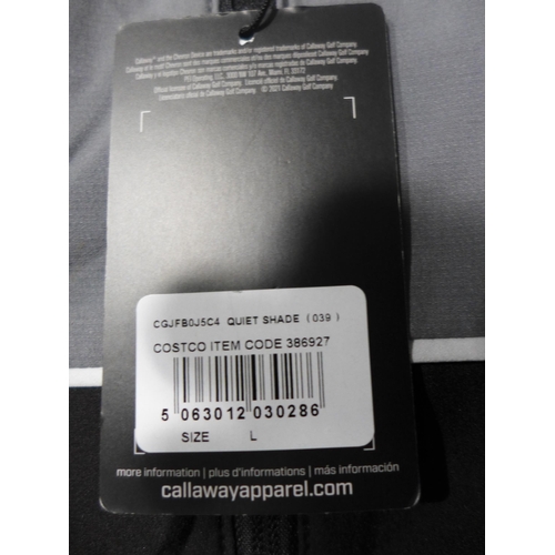 3140 - Quantity of men's grey and black Callaway zip up jacket - mainly size L   * This lot is subject to v... 