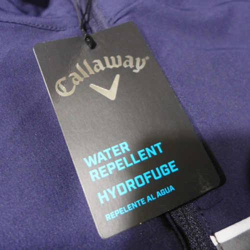 3142 - Small quantity of men's navy and black Callaway zip up jacket - mixed sizes * This lot is subject to... 