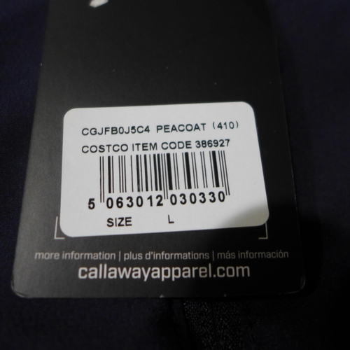 3142 - Small quantity of men's navy and black Callaway zip up jacket - mixed sizes * This lot is subject to... 