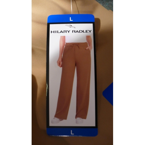 3163 - Small quantity of women's beige Hilary Radley wide leg trousers - mixed sizes  * This lot is subject... 