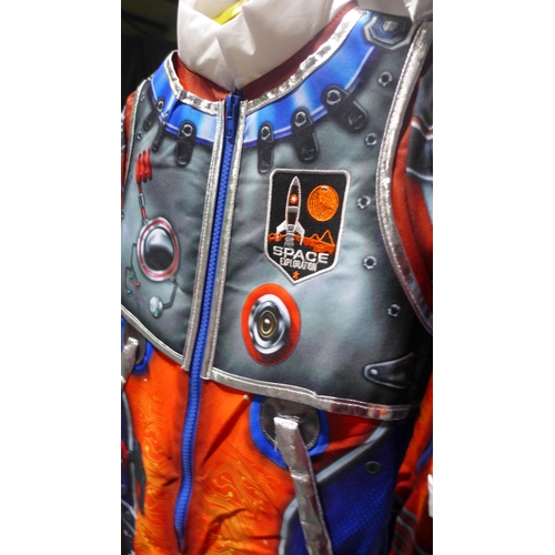 3182 - Four kid's Astronout fancy dress costume - sizes 5+6 + 7-8 * This lot is subject to vat