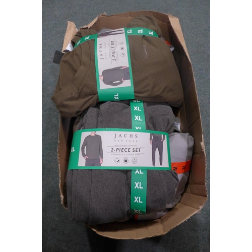 3224 - Quantity of men's Jack's 2 piece loungewear sets - mixed size. * This lot is subject to VAT