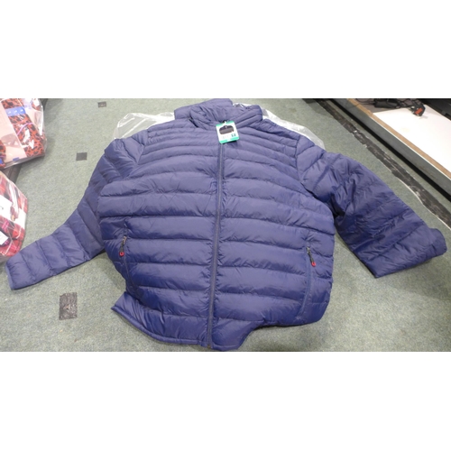 3231 - Quantity of mens 32c heat - navy jackets - mixed size.  * This lot is subject to VAT