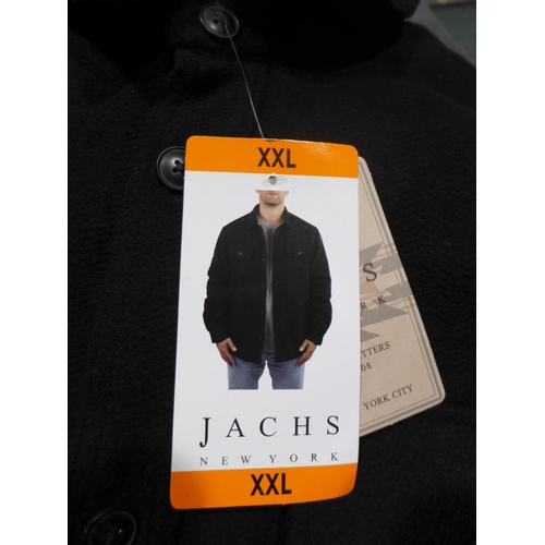 3234 - Quantity of men's Jach's  - black jackets - mainly size XXL. * This lot is subject to VAT