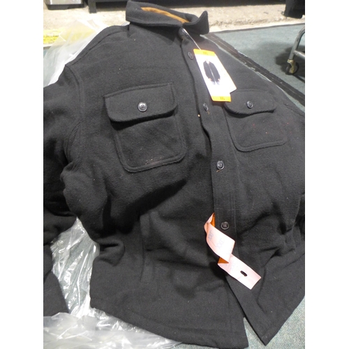 3234 - Quantity of men's Jach's  - black jackets - mainly size XXL. * This lot is subject to VAT