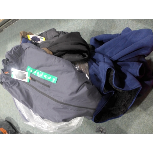 3236 - Assorted mens jackets - various sizes, styles etc. *This lot is subject to VAT