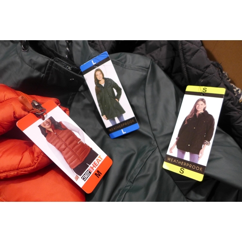 3255 - Assorted women's casual jackets, various sizes/styles, etc. *This lot is subject to VAT