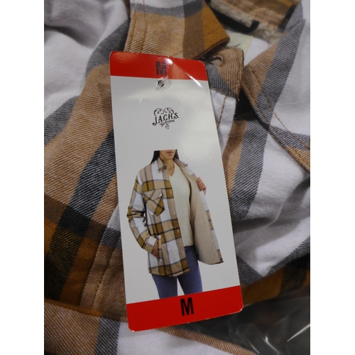 3260 - Gold large quantity of women's Jach's checked shirt jackets, mixed sizes *This lot is subject to VAT