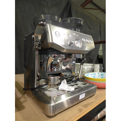 3292 - Sage Barista Express Impress Coffee Machine - Model Ses876Bss4Guk1 , Original RRP £539.99 + VAT (317... 