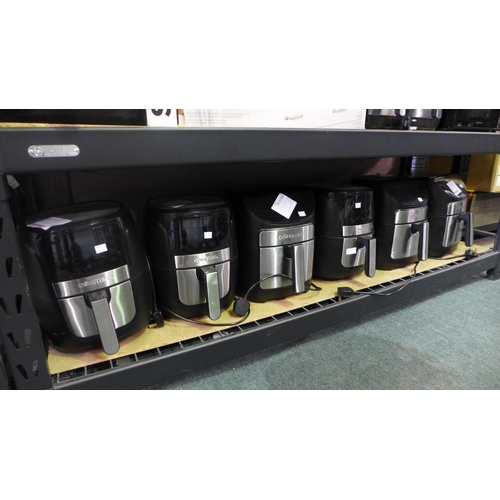 6 x Scrap Gourmia Air Fryer 7Qt     (317-259,429,430,431,432,433) *This lot is subject to VAT