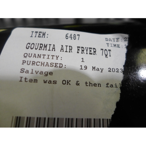 3337 - Gourmia Air Fryer 7Qt   (317-526) *This lot is subject to VAT