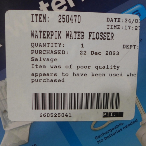 3345 - Waterpik Water Flosser  - Wp150/Wp470Uk  (317-346) *This lot is subject to VAT