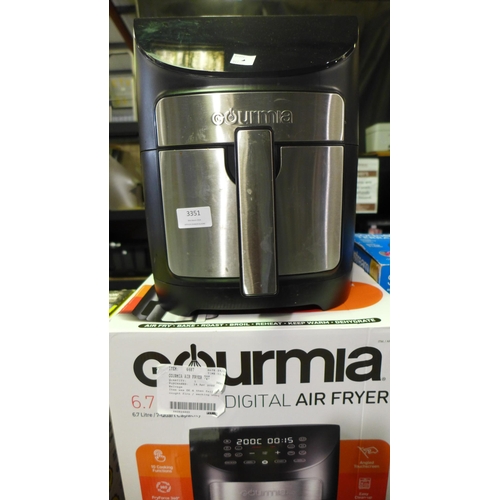 3351 - Gourmia Air Fryer 7Qt     (317-342) *This lot is subject to VAT