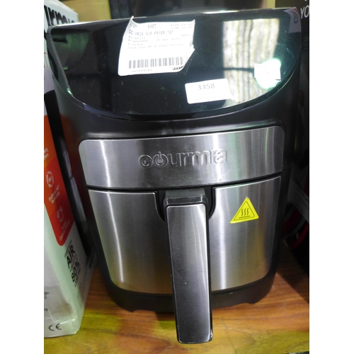 3358 - Gourmia Air Fryer 7Qt     (317-343) *This lot is subject to VAT