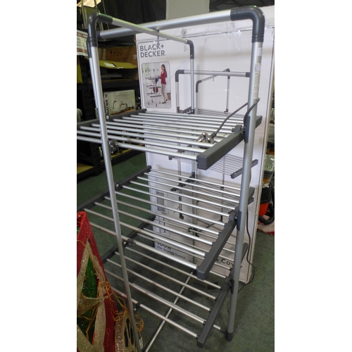 3366 - B&D Heated Tower Airer   , Original RRP £99.99 + VAT (317-367) *This lot is subject to VAT