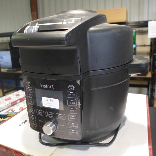 3374 - Instant Pot One Lid 6.2L     , Original RRP £159.99 + VAT (317-516) *This lot is subject to VAT