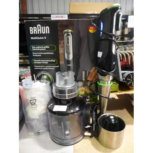 3380 - Braun Hand Blender - model Mq9138Xi (317-289) *This lot is subject to VAT