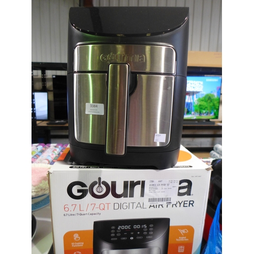 3384 - Gourmia Air Fryer 7Qt     (317-258) *This lot is subject to VAT