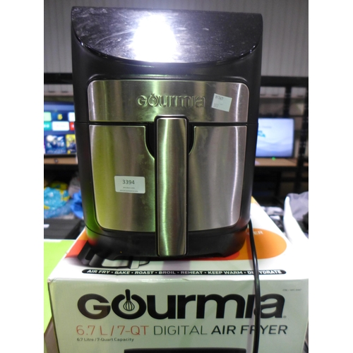 3394 - Gourmia Air Fryer 7Qt     (317-427) *This lot is subject to VAT