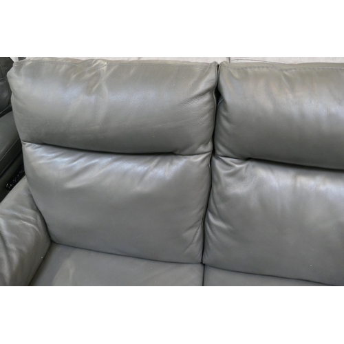 1367 - Barrett 3 Seater Leather Power Reclining Sofa, Original RRP £1333.33 + VAT (4198-32) *This lot is su... 