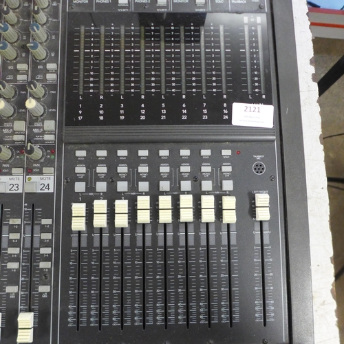 2142 - A Mackie 24 x 8 x 2 8-Bus mixing console (24.8)