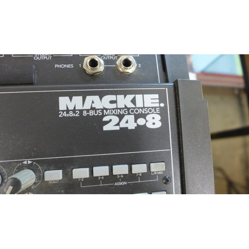 2142 - A Mackie 24 x 8 x 2 8-Bus mixing console (24.8)