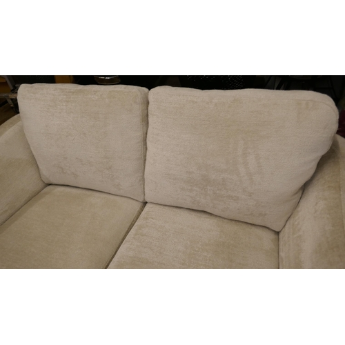 1400 - Aspen cream upholstered two seater sofa