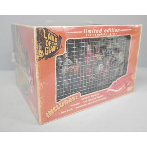 630 - A 2007 limited edition Land of The Giants box set includes complete series DVDs, reproduction of the... 