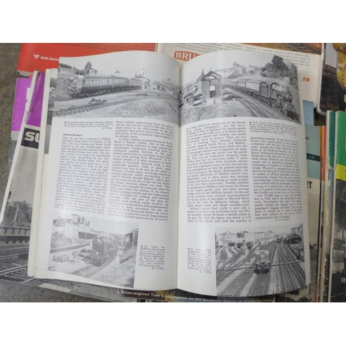681 - 1960s Modern Railway magazines