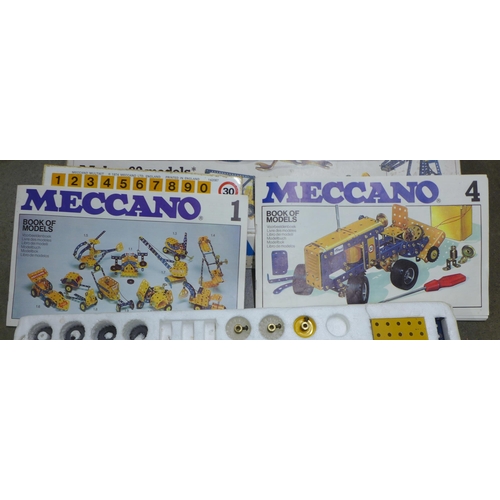 754 - Three 1970s/1980s Meccano sets