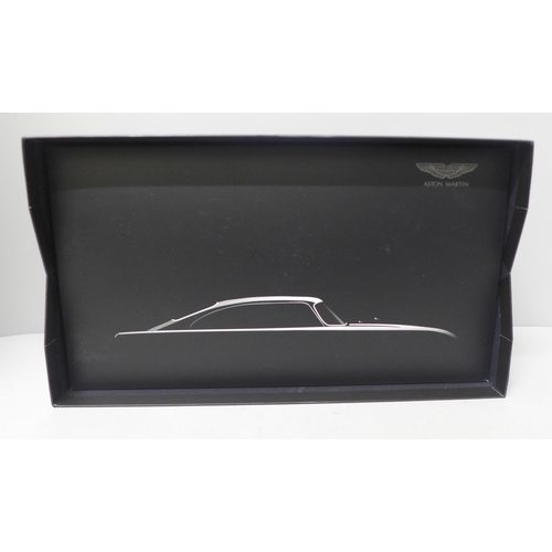 759 - A James Bond No Time to Die large Aston Martin DB5 and DVD set in presentation box, box a/f