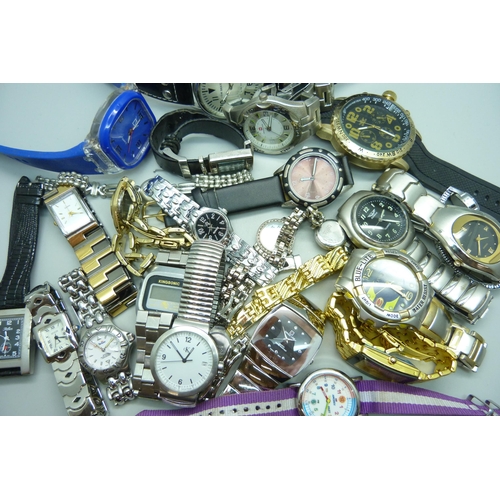 830 - Assorted lady's and gentleman's wristwatches